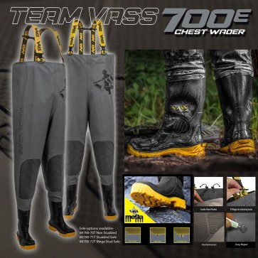 Team Vass 700 Edition Chest Wader