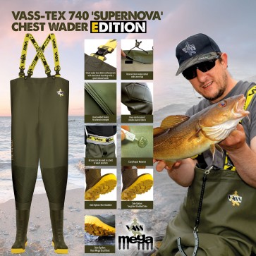 Vass-Tex 740 ‘SuperNova’ Chest Wader Edition