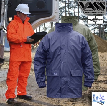 Vass Tex 170 Performance Lightweight Waterproof Jacket Lightweight Rainwear Agriculture Forestry