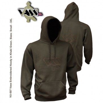 Vass Embroidered Hoody ‘Khaki Edition’