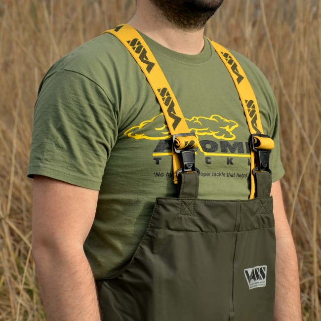 Team Vass 175 ‘Khaki Edition’ Lightweight, Breathable Waterproofs Bib