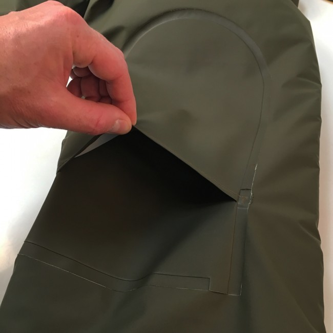 Team Vass 175 Winter Lined Trouser Khaki Edition Waterproof