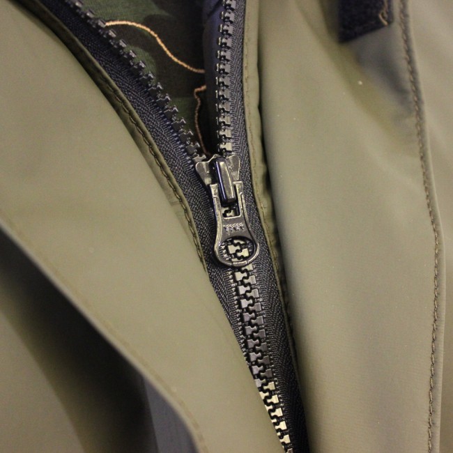 team vass 175 winter lined jacket khaki edition