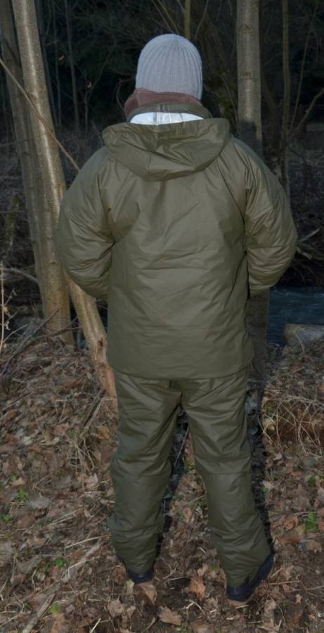 team vass 175 winter lined jacket khaki edition