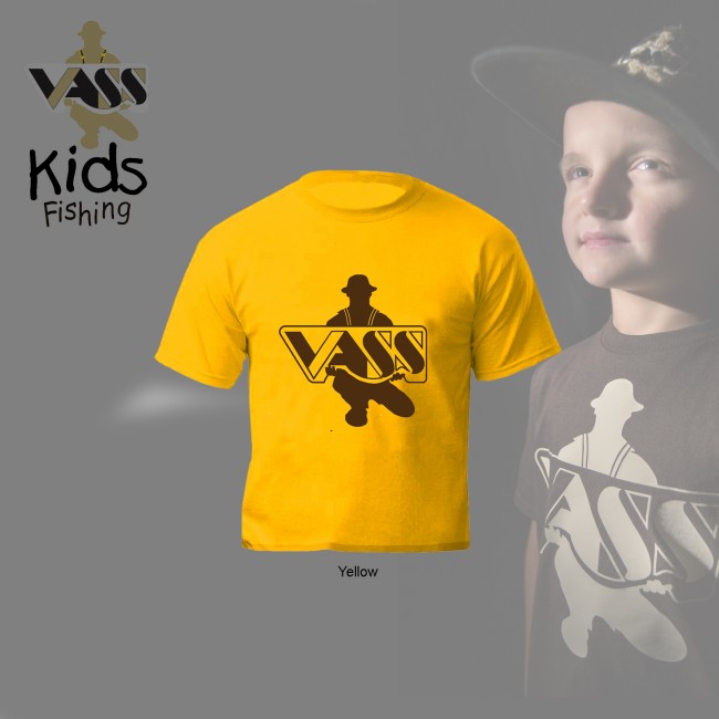 ‘Vass Kids Fishing’ TShirt (Junior sizes also available) Vass Kids