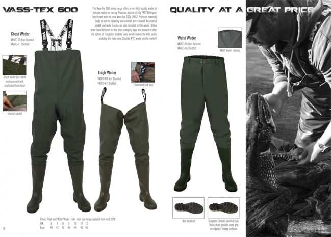 Vass-Tex 600 Waist Wader