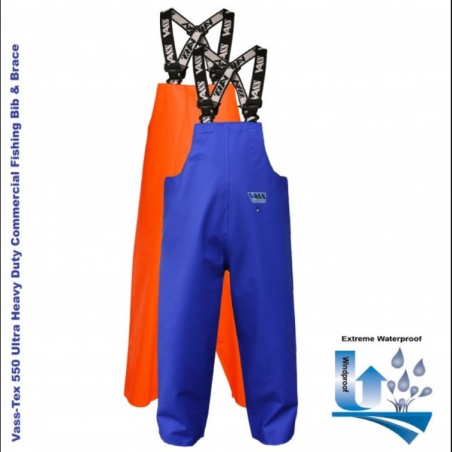 Vass Tex 550 Extreme Waterproof Bib Brace