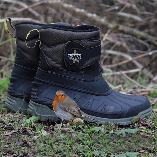 Vass fleece lined boot with quick release velcro strap hotsell