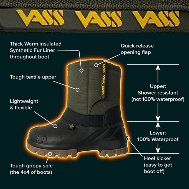 Synthetic waterproof deals boots