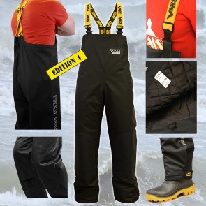 Team Vass 350 Winter Lined ‘Heavy Duty, Waterproof’ Bib and Brace ‘Edition 4’