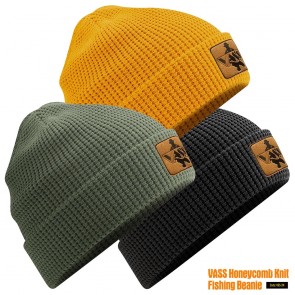 Vass ‘Honeycombe’ knit fishing Beanie