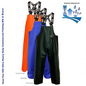 Vass-Tex 550 Extreme Waterproof Bib & Brace