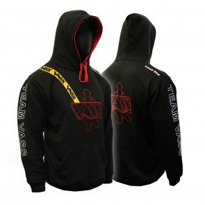 New 'Team Vass' edition two colour hoody with yellow print brace